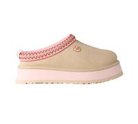 UGG Tazz Love 26 Damen Slipper 38 EU Plateau Clogs aus Veloursleder mit EVA Sohle Slip On Komfort Hausschuhe