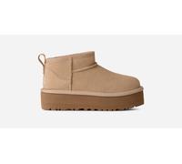 UGG® UGG® Classic Ultra Mini Plateau-Boot für Kinder | UGG® EU in Beige, Größe 33.5, Wildleder 1157791K-SAN-02