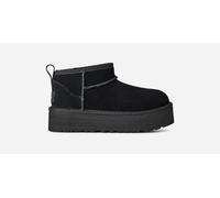 UGG® UGG® Classic Ultra Mini Plateau-Boot für Kinder | UGG® EU in Black, Größe 33.5, Wildleder 1157791K-BLK-02