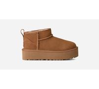 UGG® UGG® Classic Ultra Mini Plateau-Boot für Kinder | UGG® EU in Brown, Größe 31, Wildleder 1157791K-CHE-13