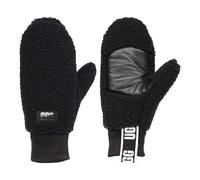 UGG Fäustlinge Uggfluff mit Logo-Tape Damen Schwarz L/XL