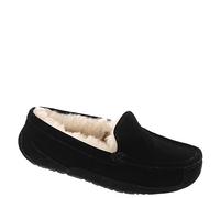 UGG Unisex Kinder Ascot Slipper, Black Suede, 38 EU