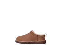 Ugg - Gepolsterte Hausschuhe für außen - W Classic Micro Rocky Oak für Damen aus Leder - Größe 7 US - Braun Braun 7 US