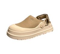 UGG W GOLDENGLOW CANVAS CLOG für Damen, beige, Größe 38 EU