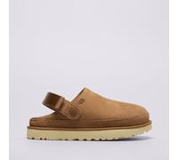 UGG Australia Goldenstar Damen nachhaltige Echtleder-Schuhe Retro-Plateausohle Hausschuhe Schlupf-Schuhe 1138252 Braun 37