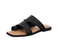 UGG Damen Matira Flache Sandalen, Schwarz Leder, 38 EU