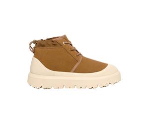 Ugg - Warme, wasserdichte Knöchelschuhe - M Neumel Weather Hybrid Chestnut Whitecap für Herren aus Leder - Größe 40 - Braun Braun 40