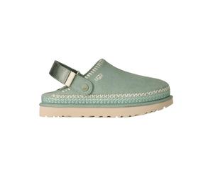 Ugg - Wildledersandalen - Damen / Frau - W Goldenstar Meadow Accent Clog Artichoke - W Goldenstar Meadow Accent Clog Artichoke für Damen Grün 37