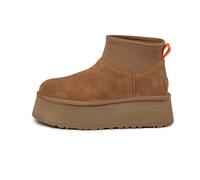 UGG® Classic Mini Dipper Boot für Damen in Brown, Größe 38, Veloursleder 1168170-CHE-07