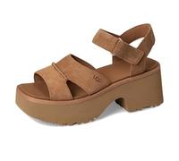 UGG Women's New Heights Ankle Strap Sandal, Kastanie, 40 EU