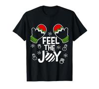 Ugly Christmas Sweater, Feel the Joy, Christmas in Juli T-Shirt