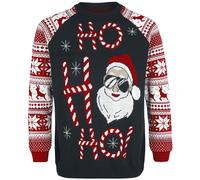 Ugly Christmas Sweater Ho Ho Ho Männer Weihnachtspullover Multicolor 4XL