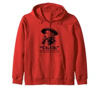 UH-Oh George Armstrong Custer 1876 - Funny History Buff Kapuzenjacke