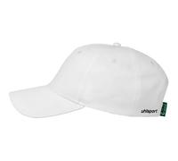 uhlsport Herren Base Cap Snapback-Verschluss, weiß, One Size