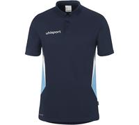 uhlsport Equipe 29 Poloshirt marine/skyblau/weiß 5XL