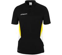 Uhlsport Equipe 29 Short Sleeve Polo Schwarz XL Mann