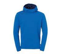 uhlsport Essential Hoodie Kapuzenpullover Baumwoll/Polyester azurblau Größe 140