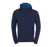 Uhlsport Kapuzenpullover Essential Hoodie Baumwolle/Polyester Marine Größe 152