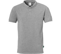 Essential Polo Shirt Prime Dark Grau Melange XXXL