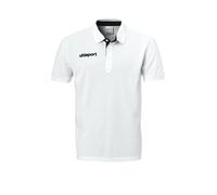 uhlsport Essential Prime Poloshirt weiss/schwarz 152