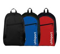 Uhlsport Essential Rucksack Schwarz, Blau, Rot 20 Liter (Farbe: Azurblau/Schwarz/Weiß)