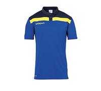 Uhlsport Offense 23 Polo Shirt Azurblau/marine/limonenge 140