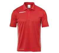 Uhlsport Herren Score Polo Shirt Poloshirt, rot/Weiß, XXL