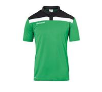 uhlsport Herren Poloshirt Offense 23 Polo Shirt, Grün/Schwarz/Weiß, XXXL, 100221306