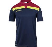 Uhlsport Offense 23 Polo Shirt Marine/bordeaux/fluo Gelb XXL