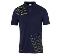 Score 26 Poly Polo Marine/fluo Gelb L