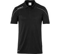 Uhlsport Stream 22 Polo Shirt Schwarz/weiß XL