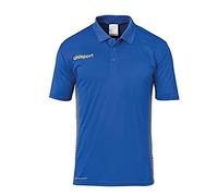 uhlsport Score Poloshirt Kinder azurblau/limonengelb 164