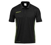 UHLSPORT Herren Polo SCORE POLO SHIRT schwarz/fluo grün XL (4051309670292)