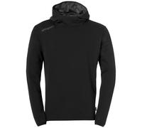 Uhlsport Kinder Kapuzenpullover ESSENTIAL HOODIE 100223201 116 Schwarz