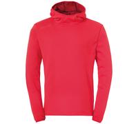 uhlsport Essential Hoodie Kapuzenpullover Baumwoll/Polyester rot Größe 152