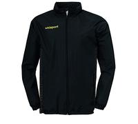 Uhlsport Kinder Kinder Jacke Score Regenjacke, schwarz/fluo gelb, 128, 100335207