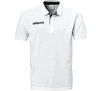 Uhlsport Kinder Kinder Poloshirt Essential Prime Polo Shirt, weiß/schwarz, 164, 100214909