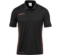 Uhlsport Kinder Kinder Poloshirt Score Polo Shirt, schwarz/Fluo orange, 140, 100214809