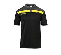 Uhlsport Offense 23 Polo Shirt Schwarz/anthra/limonengel 140