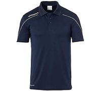 uhlsport Kinder Polo Stream 22 Polo, Marine/Weiß, 140, 100220412