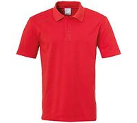 uhlsport Kinder T-Shirt Essential Polo Shirt, rot, 152, 100221004