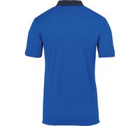 Uhlsport Herren Poloshirt Offense 23 azurblau/Marine/limonenge S