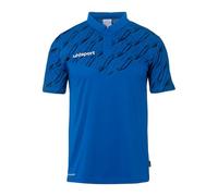 Uhlsport Poloshirt Progressive 28 Kurzarm Blau 4XL Herren