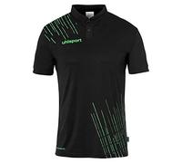 Uhlsport Score 26 Poly Polo Schwarz/fluo Grün 4XL