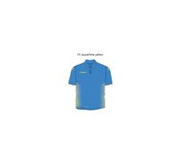 uhlsport Score Poloshirt azurblau/limonengelb XXL