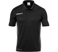 uhlsport Score Poloshirt Kinder schwarz/weiss 140