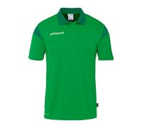 uhlsport Sport-Polo Squad 27 (100% rec. Polyester) grün Kinder, Größe 140