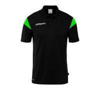 Uhlsport Poloshirt Squad 27 Schwarz/Fluo-Grün Größe 140