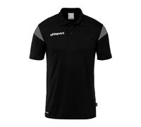 Uhlsport Poloshirt Squad 27 Kurzarm Schwarz/Anthra Herren XXL