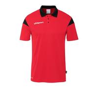 Uhlsport Poloshirt Squad 27 Herren kurzarm Rot/Schwarz XXL